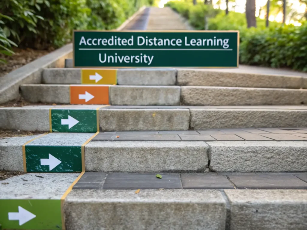 خطوات التقديم للالتحاق بجامعة عن بعد معتمدة